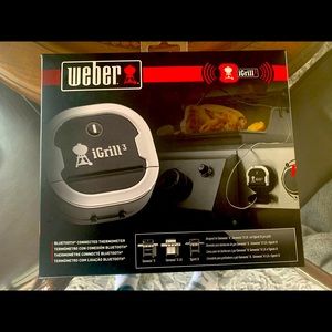 WEBER iGrill3 Bluetooth Connected Thermometer NEW